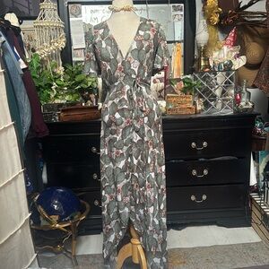 Buddha Sayulita Boutique Maxi Wrap High Low Dress